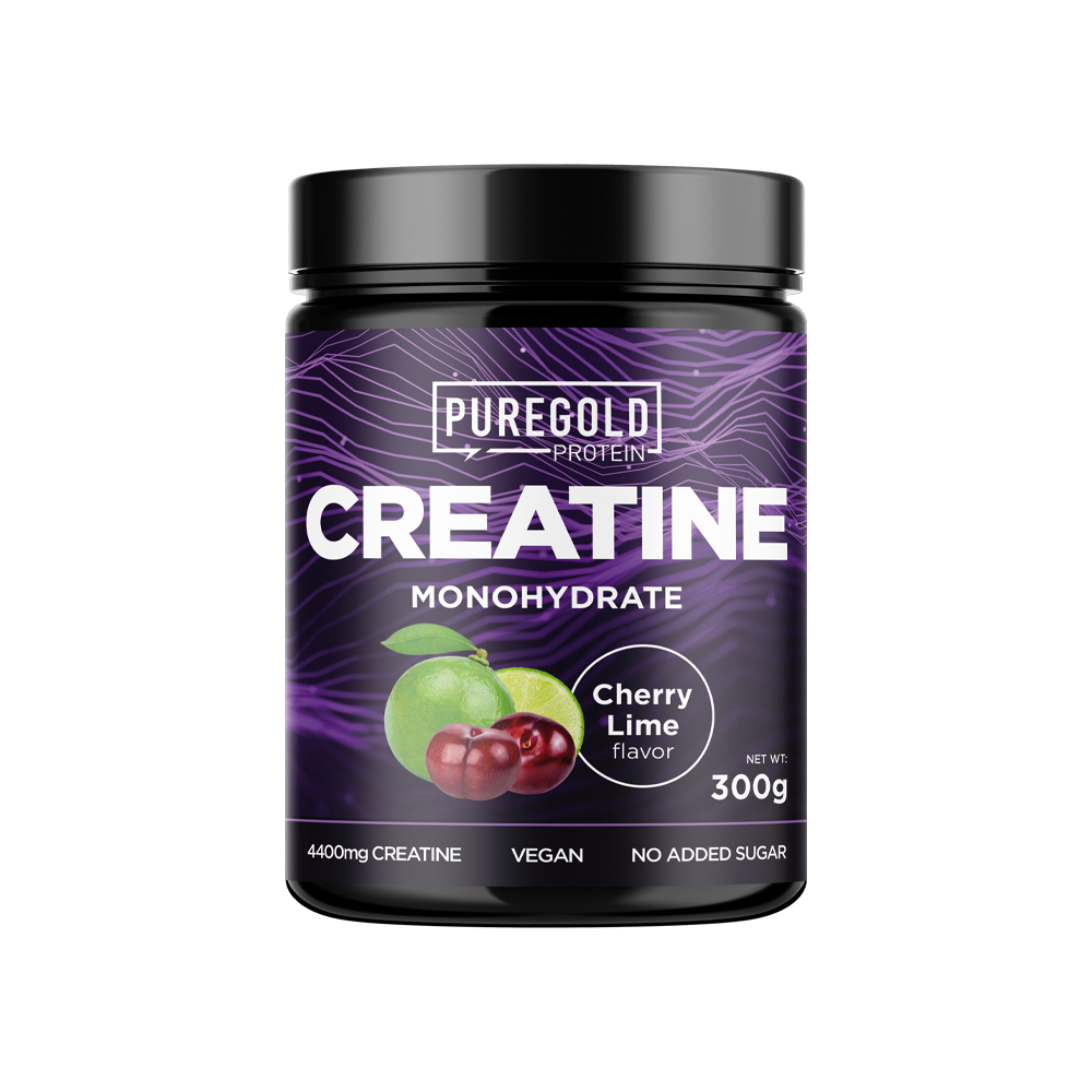 PureGold Creatine(Kreatin) monohydrate Cherry-lime 300g