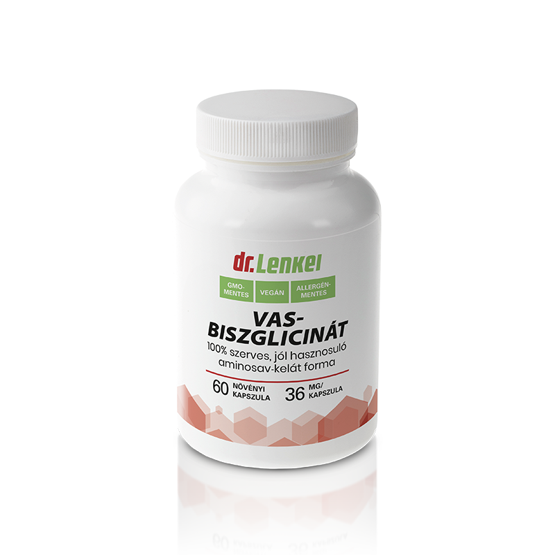 Dr. Lenkei Vas-biszglicinát 36 mg kapszula 60 db