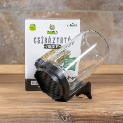 Natura Csíráztató üvegedény - antracit szürke 1 db
