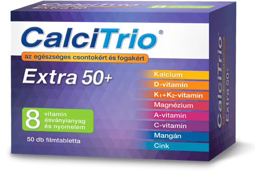 CalciTrio Extra 50+ Komplex készítmény  50db