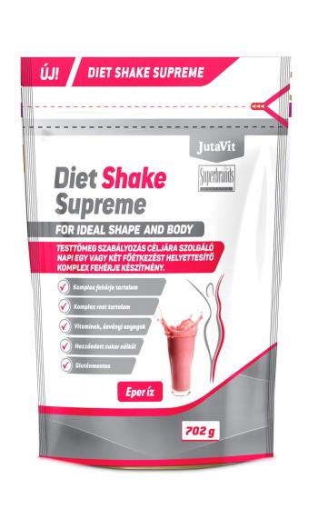 JutaVit Diet Shake Supreme Eper íz 702g 1.Kép