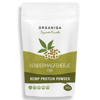 Organiqa Bio Kendermag fehérje por 250g 1.Kép