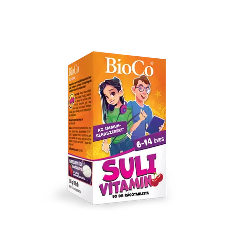 BioCo Suli-vitamin Cseresznyés rágótabletta 90 db