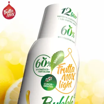 FruttaMax Bubble Light narancs gyümölcsszörp 500 ml 2.Kép