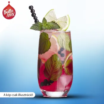 FruttaMax Bubble Áfonya ízű gyümölcsszörp 500 ml 3.Kép