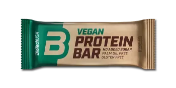 BiotechUsa vegán bar szelet  csokoládés 50g Kép