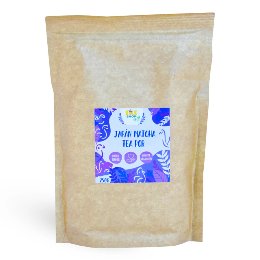 Natur Piac ,Bulkshop matcha zöld tea por japán, 250g