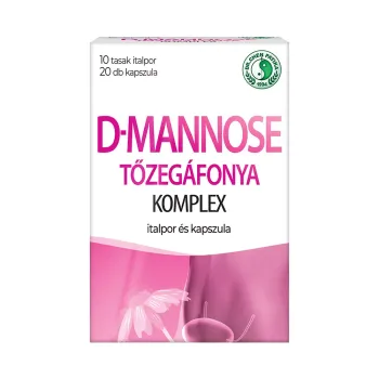 Dr. Chen D-mannose+tőzegáfonya 10db italpor+20dbkapszula 1.Kép