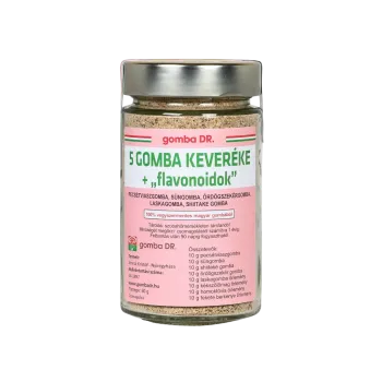 Gomba dr. 5 gomba keveréke + flavonoidok 80g Kép