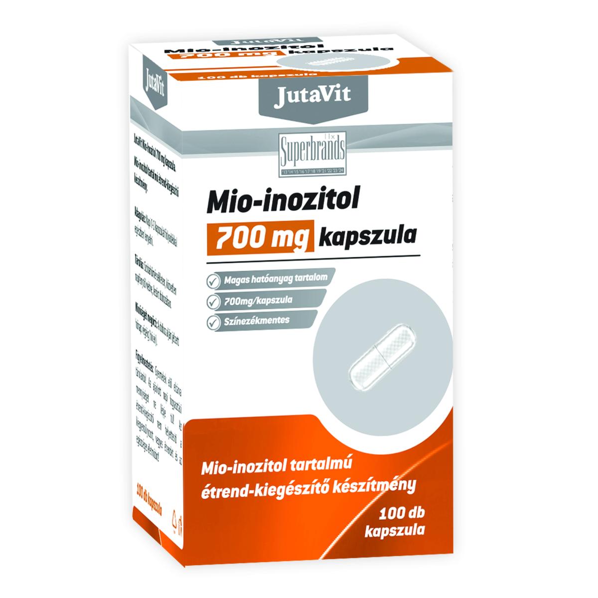 Jutavit Mio-Inozitol 700mg/kapszula,  100 db