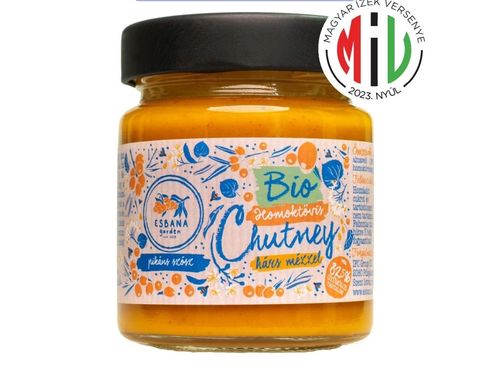 Esbana Bio homoktövis chutney hárs mézzel 190g