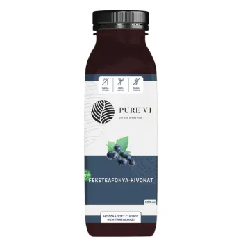 Pure Vi Feketeáfonya kivonat 500ml 1.Kép