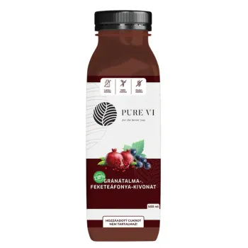 Pure Vi Gránátalma,feketeáfonya kivonat 500ml 1.Kép