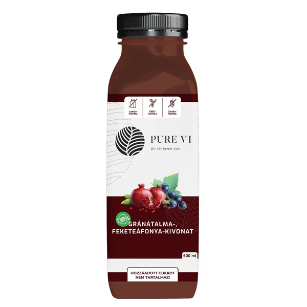 Pure Vi Gránátalma,feketeáfonya kivonat 500ml