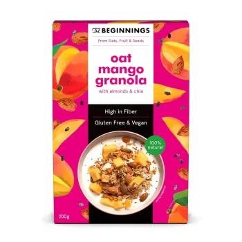 Éden The Beginnings Mangós zab granola 200 g ,gluténmentes Kép