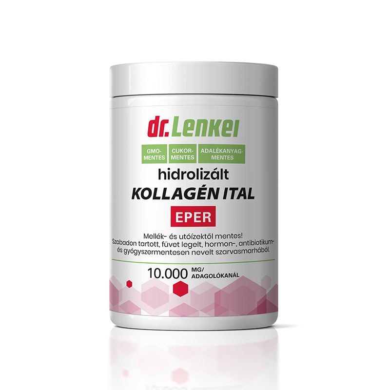 Dr. Lenkei Kollagén ital Eper ízű - 20 adag