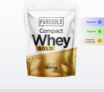 PUREGOLD Compact Whey Gold fehérjepor Dubai Csokis 1000g 1.Kép