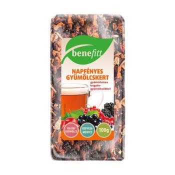 BENEFITT Tea Napfényes Gyümölcskert gyümölcstea 100g Kép