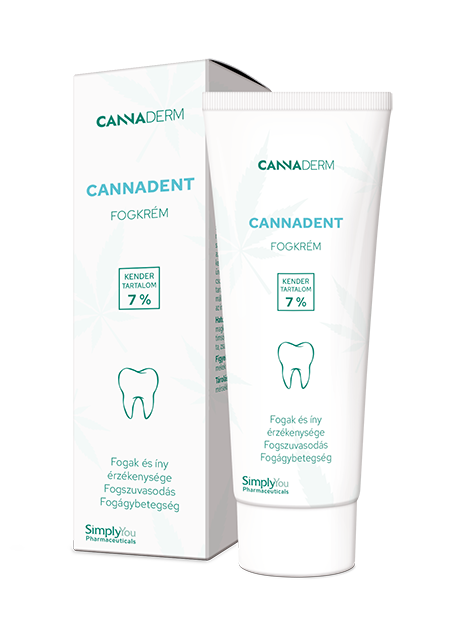 Simply You Cannaderm Cannadent fogkrém 75g