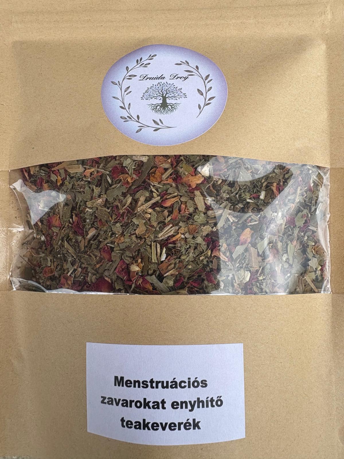 Druida Menstruációs zavarokat enyhítő teakeverék 100g