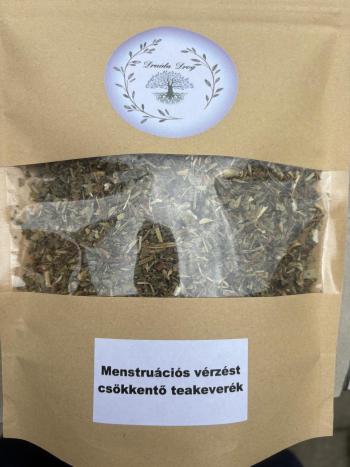 Druida Erős Menstruációs vérzést csökkentő teakeverék 100g 1.Kép