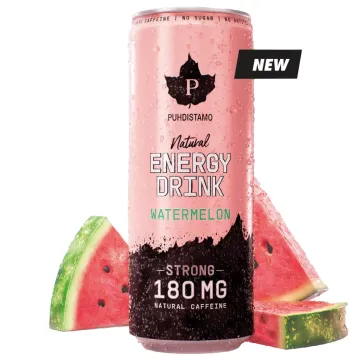 PUHDISTAMO Természetes Energiaital - Görögdinnye (erős) 330 ml 1.Kép