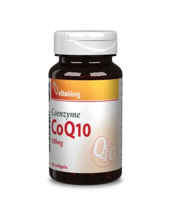 Vitaking Q-10 koenzim 100mg (30db) Kép
