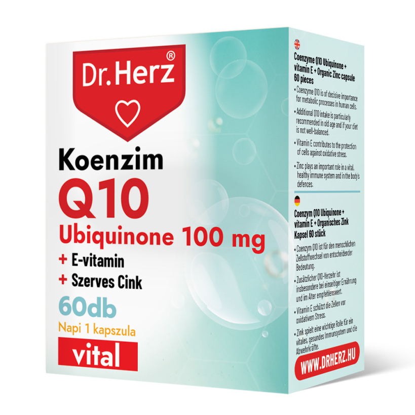 Dr. Herz Koenzim Q10 Ubiquinone 100mg 60db