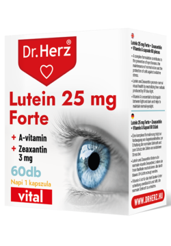 Dr.Herz Lutein 25mg Forte+A+Zeaxantin 60db Kép