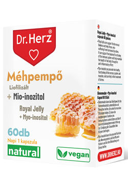 Dr. Herz Méhpempő + Mio-inozitol kapszula 60db Kép