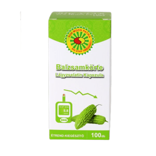 SUN MOON Balzsamkörte Lágyzselatin kapszula 100 db