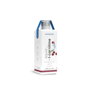 Nutriversum  Liquid L-Carnitine L-karnitin ital, meggy 500ml Kép
