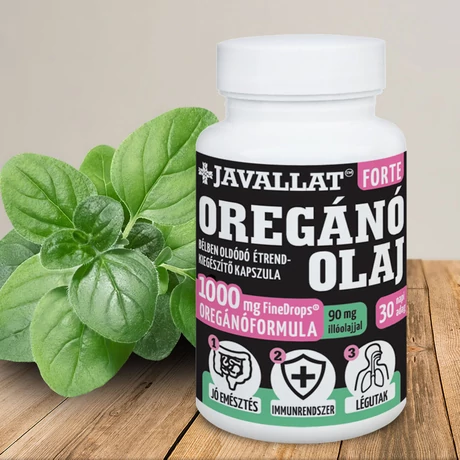 Javallat Forte Oregánó olaj 30 adag