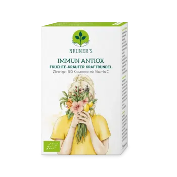 NEUNER'S BIO IMMUN ANTIOX TEA antioxidánsban gazdag gyümölcsökkel és gyógynövényekkel 20db Kép