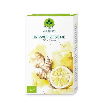 NEUNER'S BIO GYÖMBÉR CITROM TEA 20db Kép