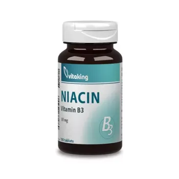 Vitaking Niacin (B3 vitamin) 10mg 100 tabl. Kép