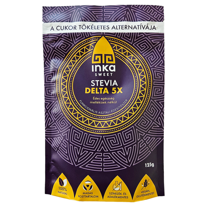 Inka Sweet Stevia Delta 5x  édesitőszer 125g