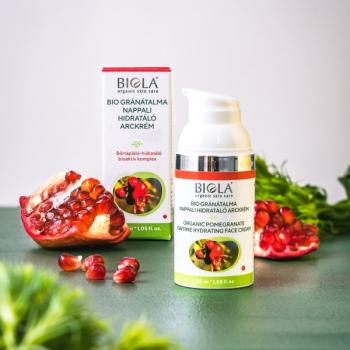 Biola Bio gránátalma nappali hidratáló arckrém - 30 ml Kép