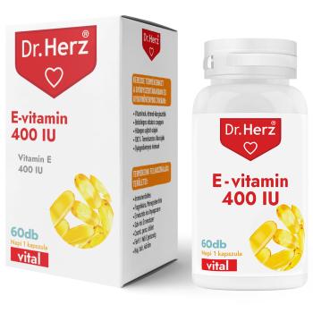 Dr. Herz E-vitamin 400IU lágyzselatin kapszula 60 db Kép