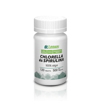 Dr. Lenkei Chlorella és Spirulina tabletta 120db Kép