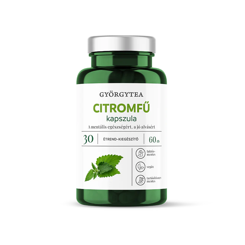 Györgytea (Gyuri) Citromfű kapszula 60db