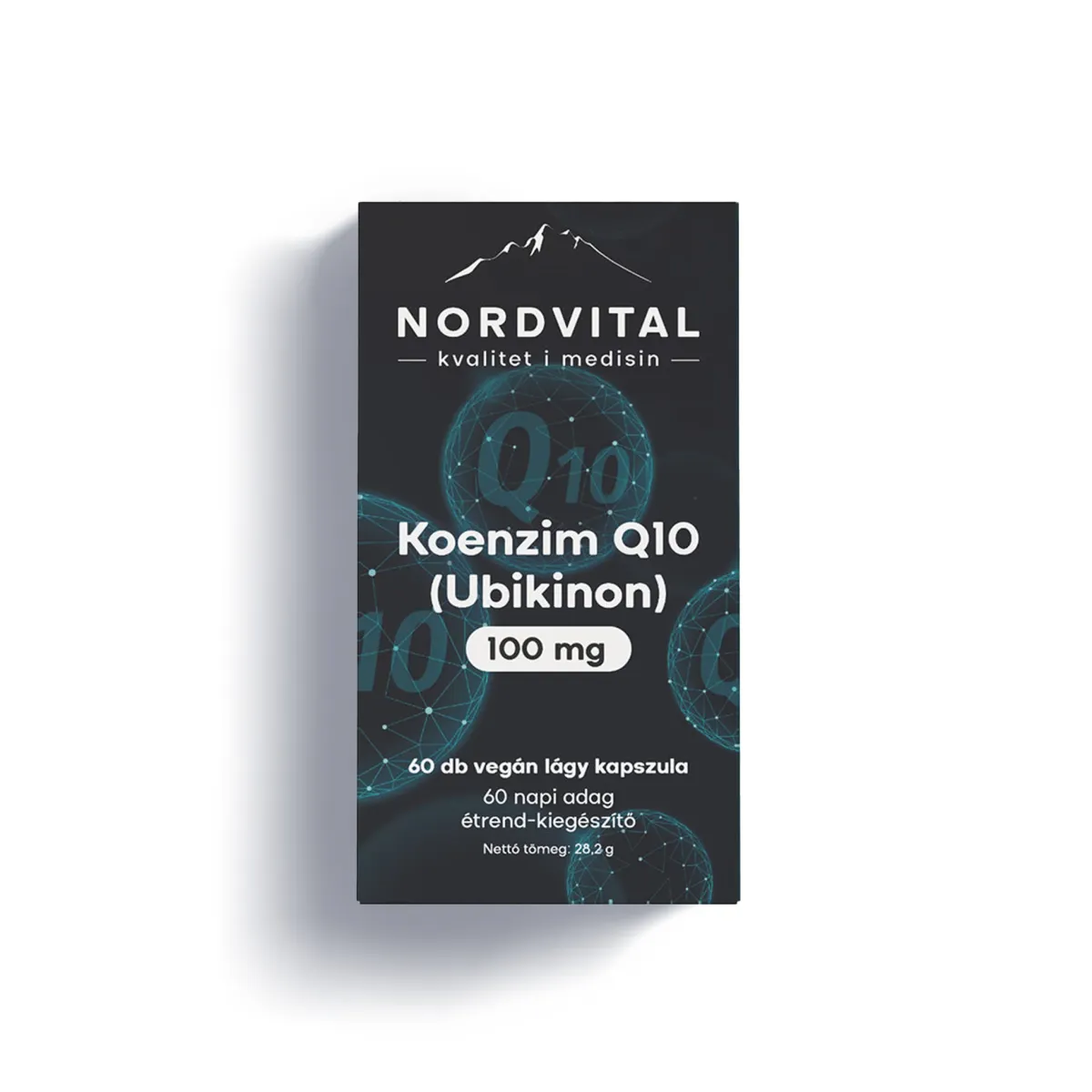 Nordvital Koenzim Q10 (Ubikinon) 60 db kapszula