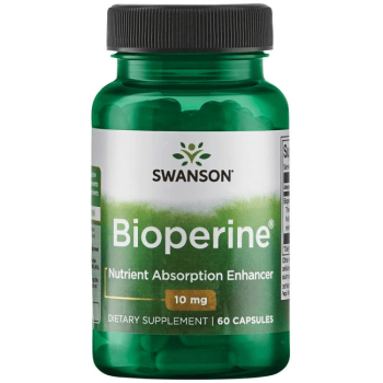SWANSON BioPerine (95% piperine) 10 mg / 60 kapszula Kép