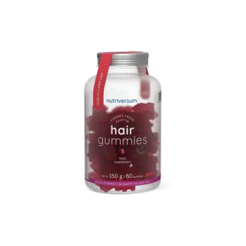 Nutriversum - WOMEN - HAIR GUMMIES (sugar free) - Forest fruit - 60 gumivitamin 1.Kép