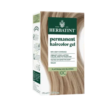 Herbatint 10C Platin hamvas szőke hajfesték 170 ml (120 ml festék + 50 ml kondicionáló) 1.Kép