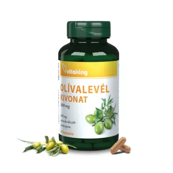 Vitaking Olívalevél kivonat 500mg (60db) Kép
