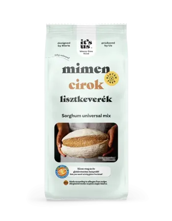 It's us Mimen cirok pékáru lisztkeverék (gluténmentes) 1000g 1.Kép