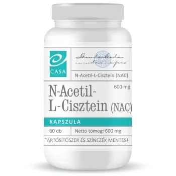 Casa N-Acetil L-Cisztein (NAC) immunerősítő és nyákoldó kapszula - 60db Kép