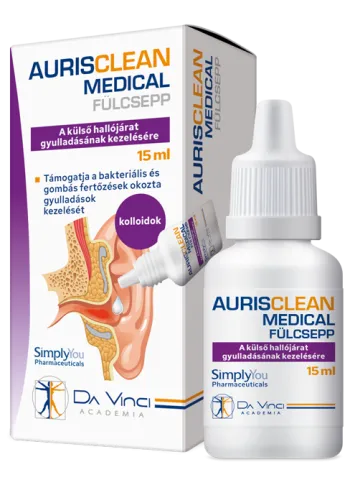 Simply You Aurisclean Medical fülcsepp 15 ml Kép