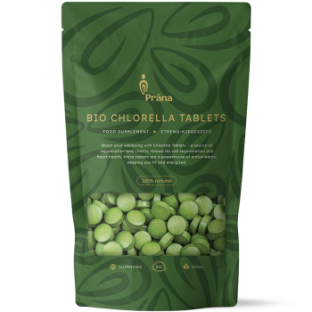 Prana Bio Chlorella 400mg tabletta 125g Kép